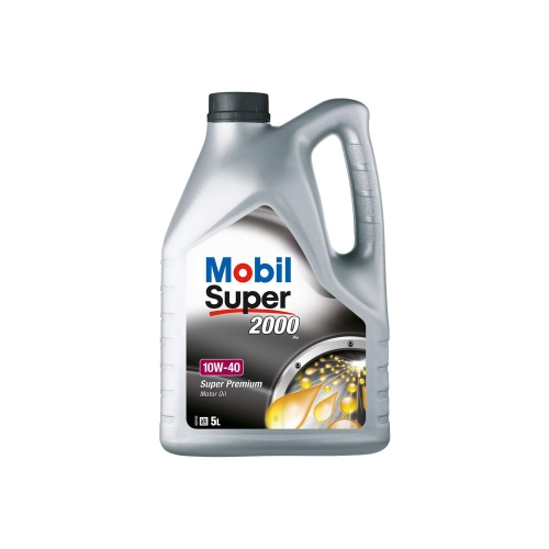 Моторно Масло, 10W-40, X1, Super 2000, Mobil, A3/B3, 5 литра